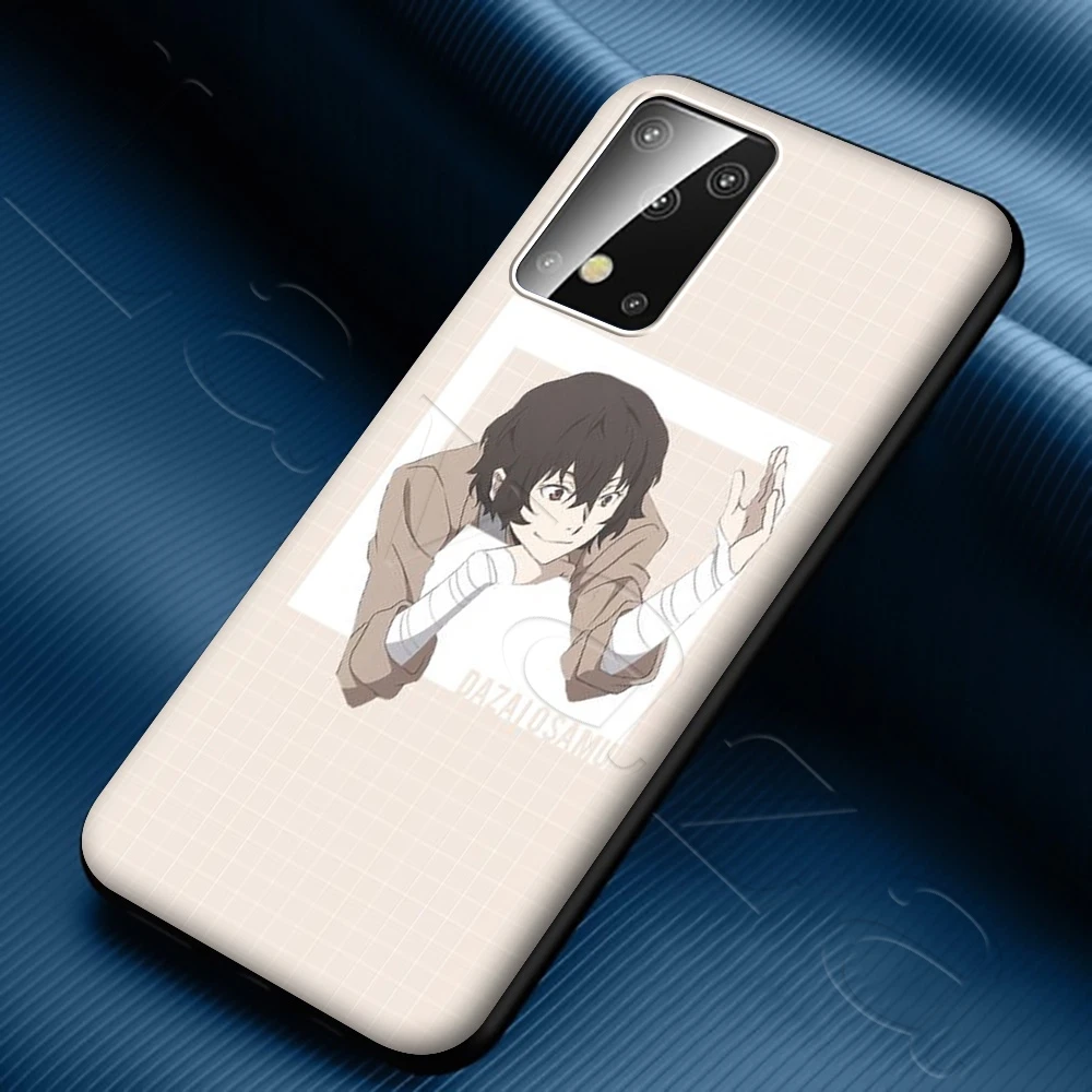 Bungo бродячие собаки тёмный чехол для Samsung Note 10 S6 S7 S8 S9 S10 S10e S20 ultra A71 A51 A81 A91 M10 M20 M30 Lite