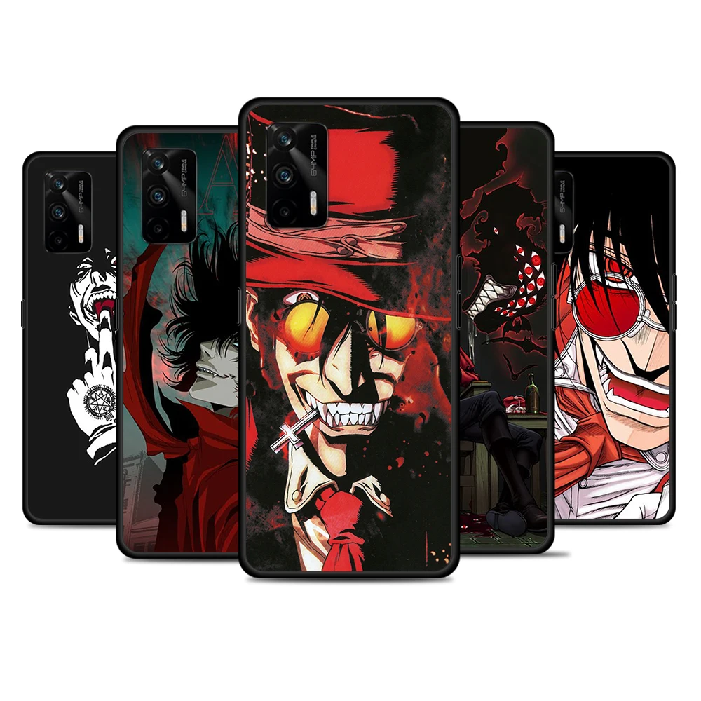 

Anime Hellsing Alucard Fan For Realme 8 GT Neo Neo2 Edition Explorer Master Q3 Pro Narzo30 C21 C20 C11 Phone Case Coque