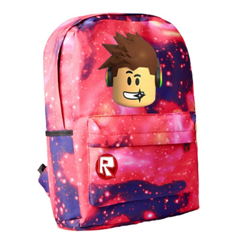 Школьная сумка roblox рюкзак для подростков детей мальчиков школьников звездное