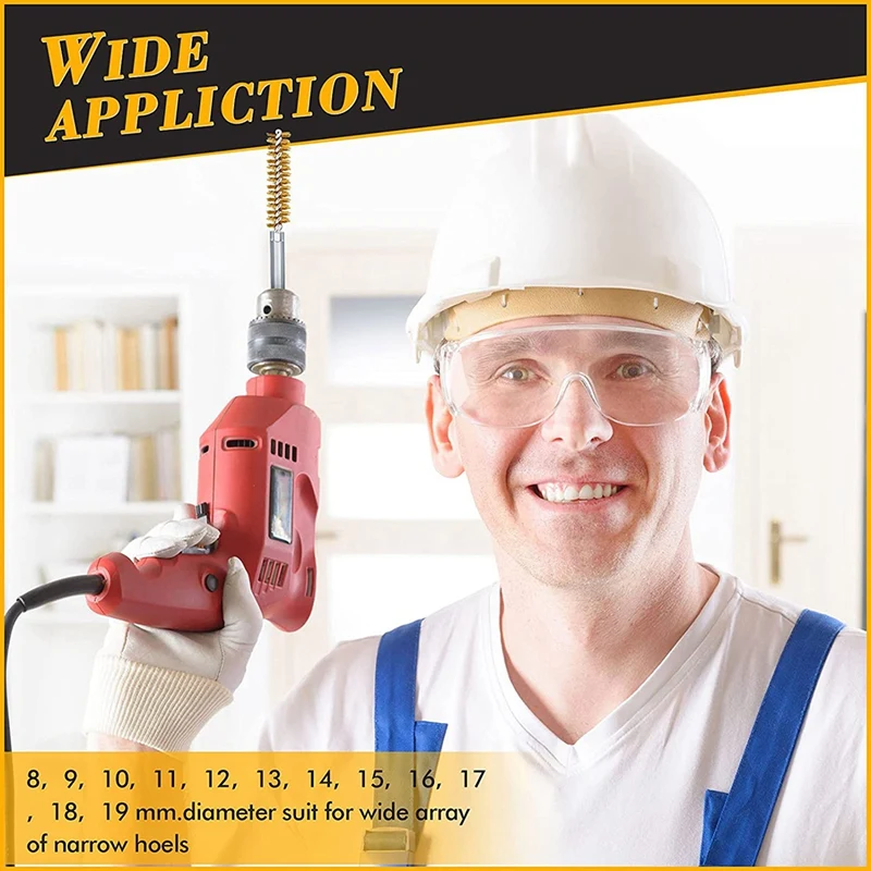 Продвижение! Набор для чистки отверстий из бронзовой щетки на стальной проволоке нержавеющая сталь подходит для электрического дрели.