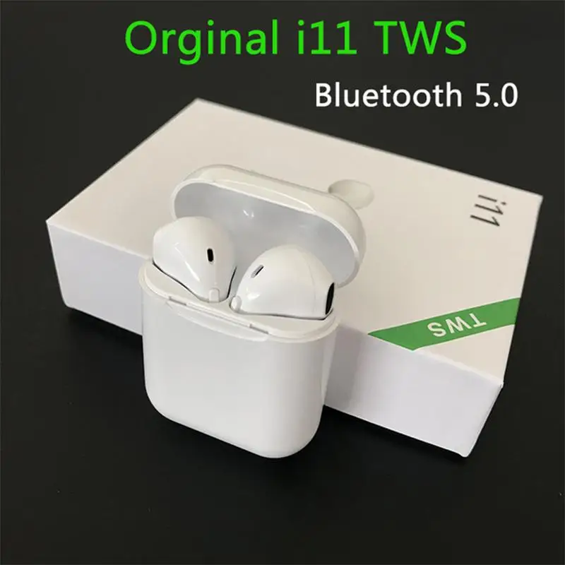 I11 TWS Bluetooth 5 0 беспроводные наушники мини i7s с микрофоном для iPhone 11 pro Max samsung S10 Xiaomi