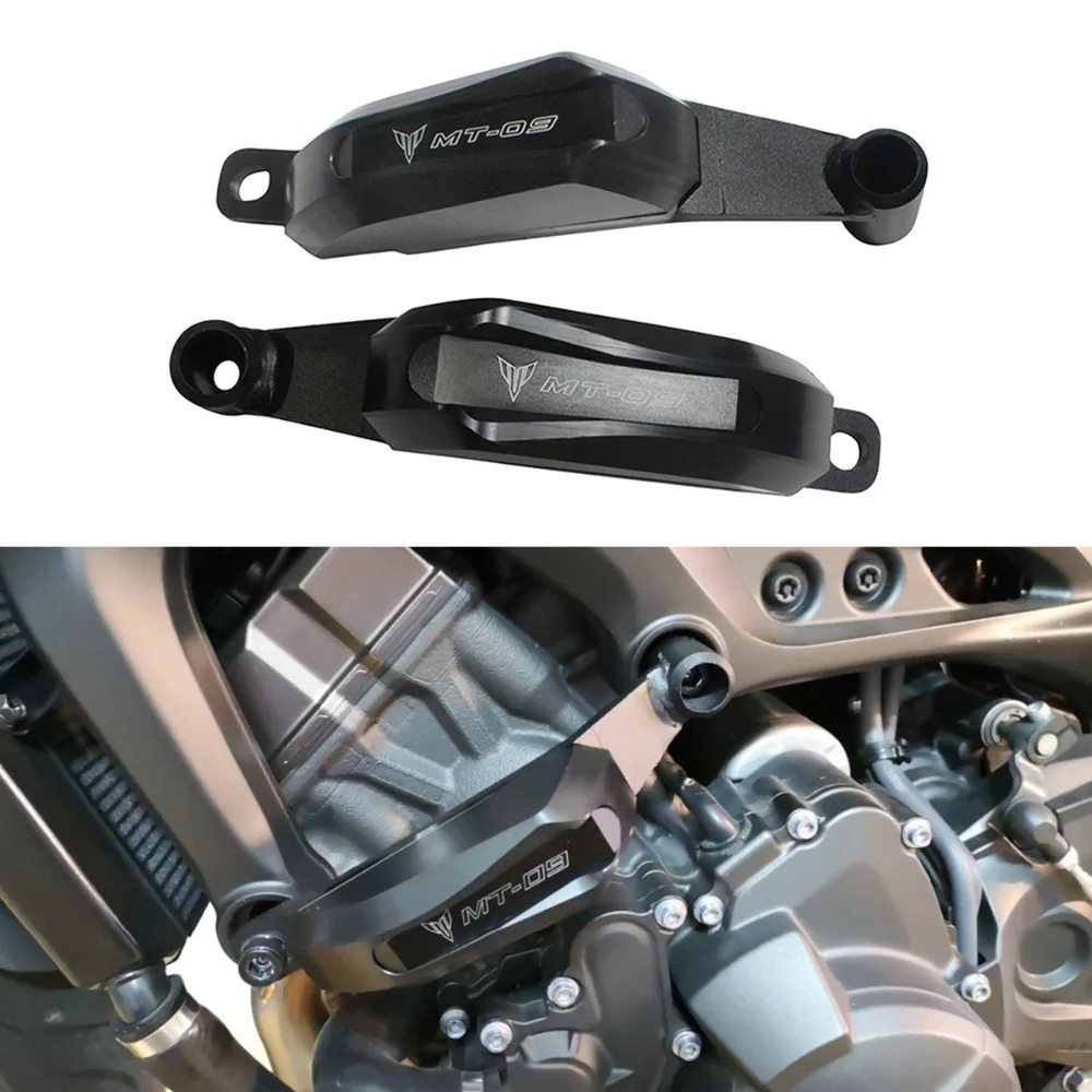 Крушение насыпи тормозные колодки для YAMAHA MT-09 отбойная MT-09 FZ-09 FJ-09 MT-09 TRACER- XSR900 Tracer 900