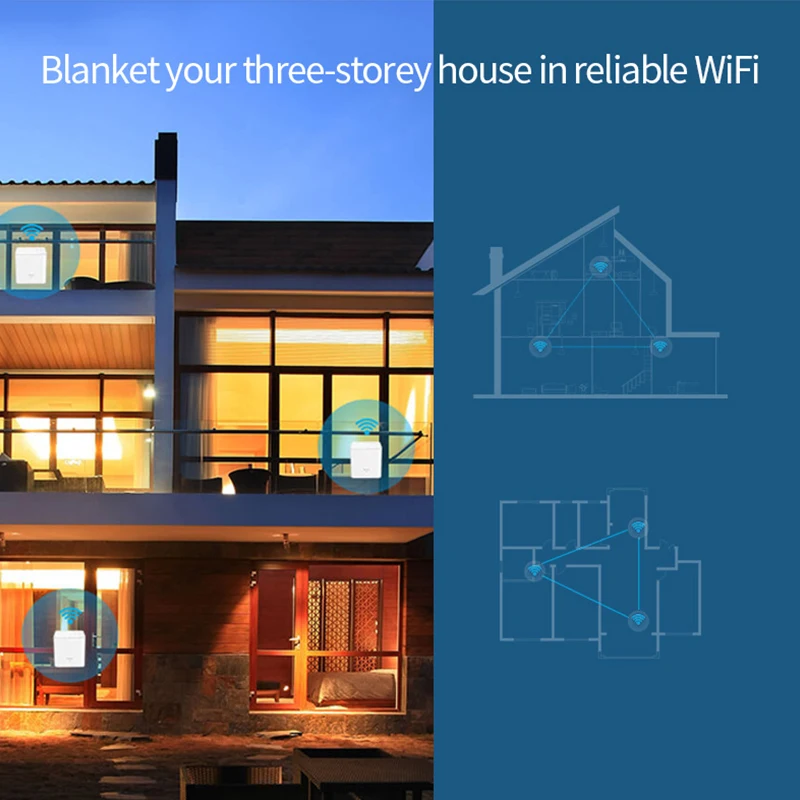 Nova GLMW5G весь дом ячеистой Wi-Fi маршрутизатор Системы AC1200 2 4 г/5 0 ГГц гигабитный WiFi