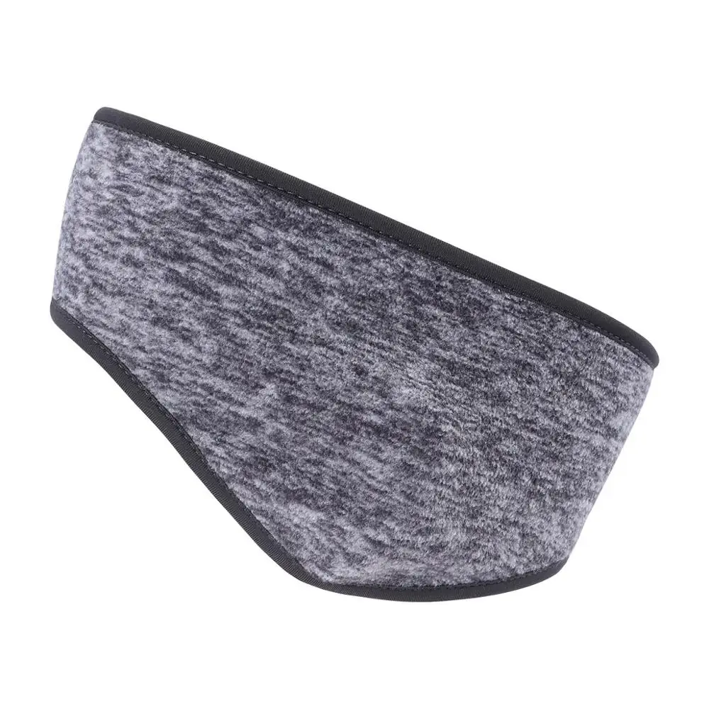 Женская флисовая повязка на голову для спорта открытом воздухе бега фитнеса йоги