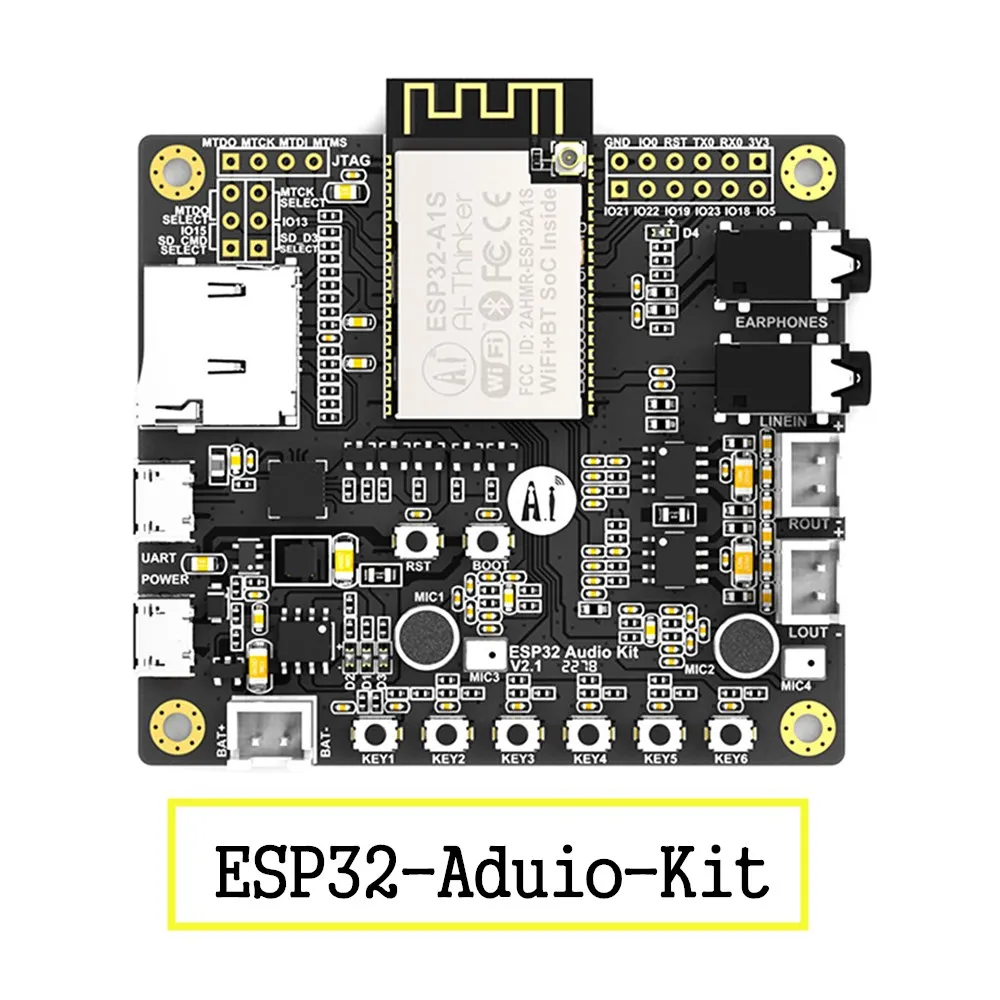 ESP32 Aduio Kit WiFi + Bluetooth модуль серийный для Аудио макетная плата|Запасные части| |