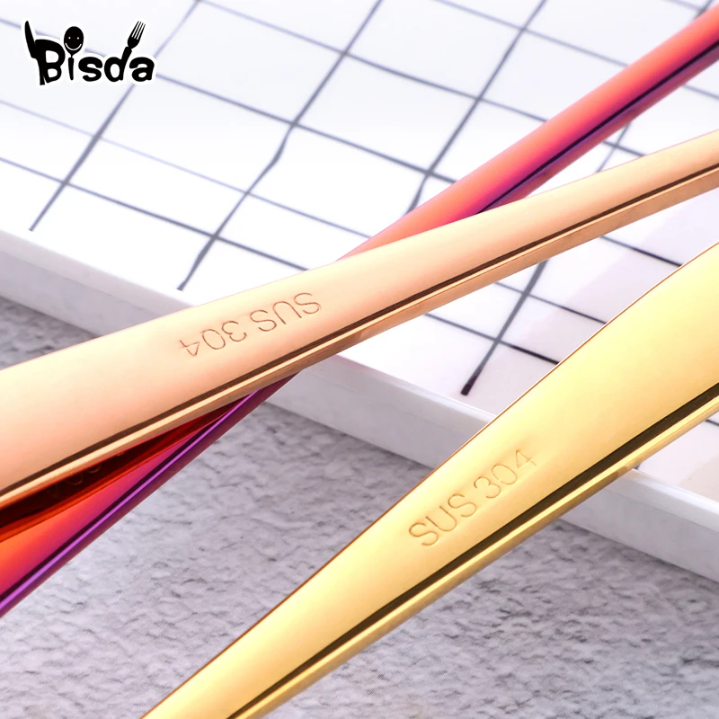 8 шт. корейские ложки для мороженого с длинной ручкой|Ложки| |