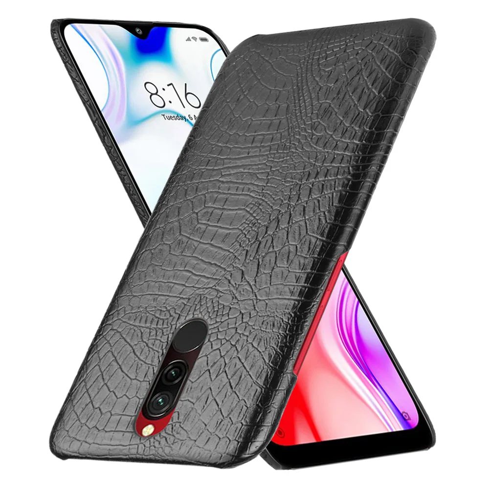 Xiaomi Redmi 8 Case Luxury PU Leather Back Cover Protective Phone for Redmi8 M1908C3IC PC Hand |