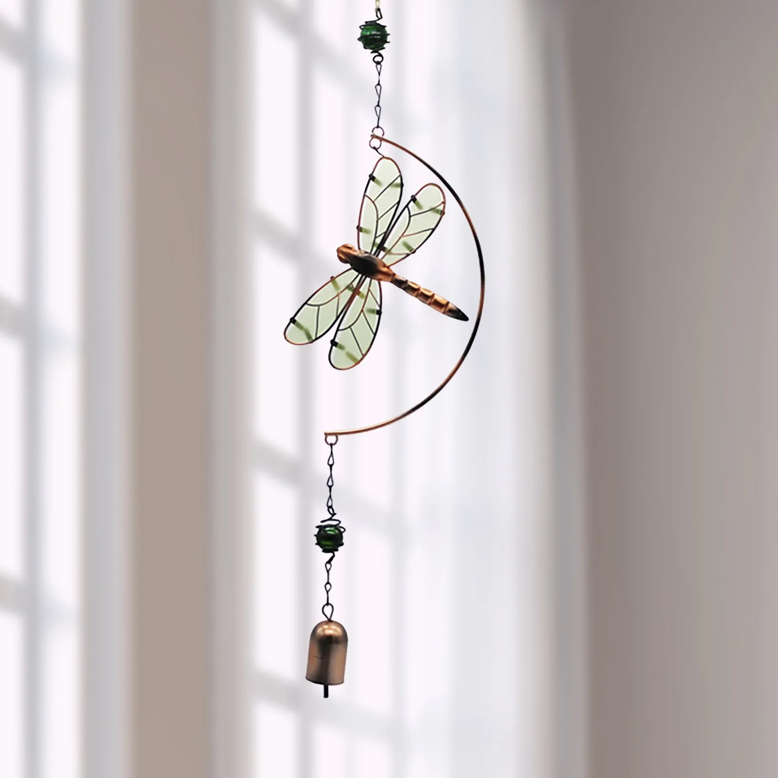 Светящиеся ветряные колокольчики подвеска в виде бабочки комнатное подвесное