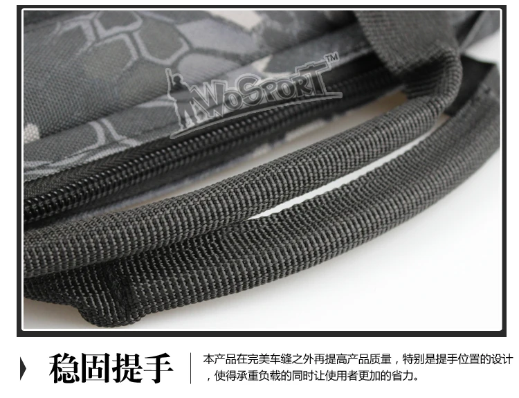Outdoor Sports Camouflage Notebook Handbag Real CS Equipment Small Multifunctional 900D Oxford Cloth Handbag