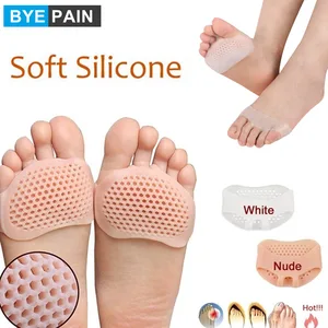 2 пары в партии BYEPAIN плюсневой колодки-шар для пилки для ног подушки стельки для переднего отдела стопы для метатарзальный опора и пальцев ног, накладки для облегчения боли при помощи для Для мужчин Для женщин Для мужчин