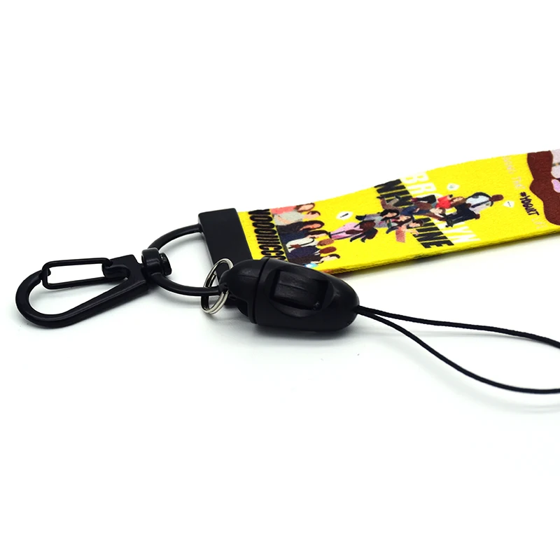 30 шт./лот Бруклин девять-девять шнурок акварель ремешки чехол для телефона ТВ шоу