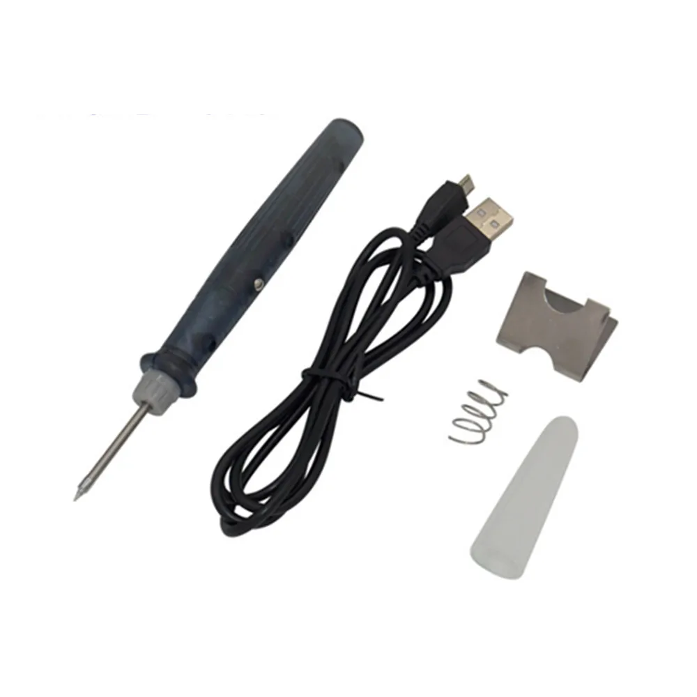 

Soldering Iron Mini USB Electric Portable Soldering Gun with LED Indicator Hot Iron Welding High Quality Heating Tool 5V 8W