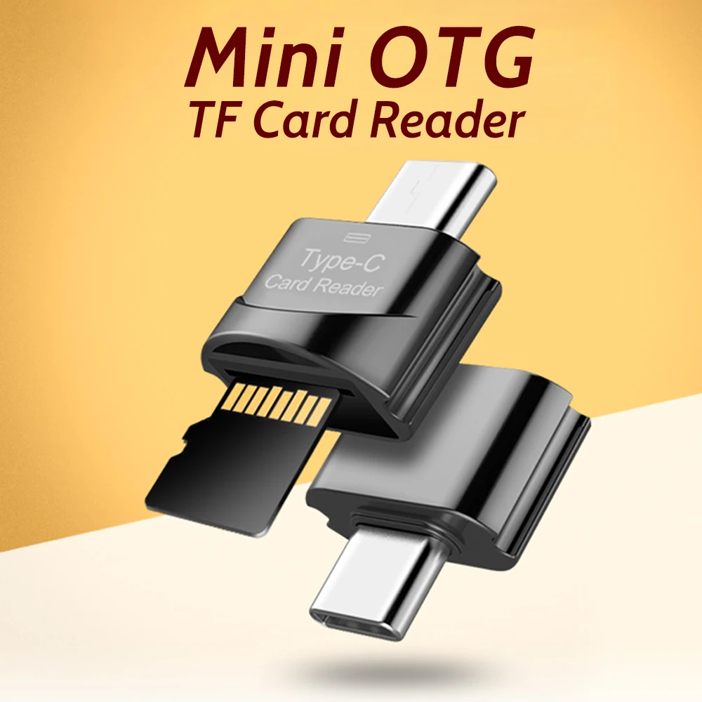 Micro Usb OTG TF кардридер USB Type C адаптер поддержка 512 Гб карта памяти для смартфона