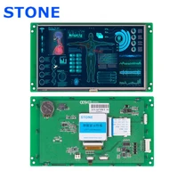 7 0 inch capacitive touch screen panel with controller board program for industrial use