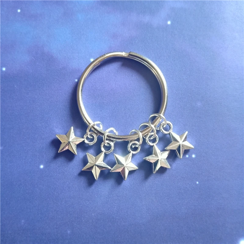Tiny Stars Keychain, Very Star Keychain, Friendship Keychain,Creative Christmas Gift, Sky Jewelry, Party Gift delores fossen lone star christmas cowboy christmas eve book 1 unabridged