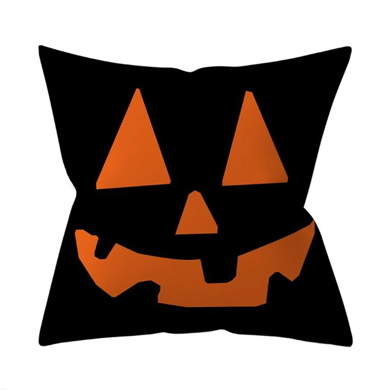 Новый Тыква Подушка Чехол для подушки и надписью &quotHappy Halloween&quot Вечерние диван