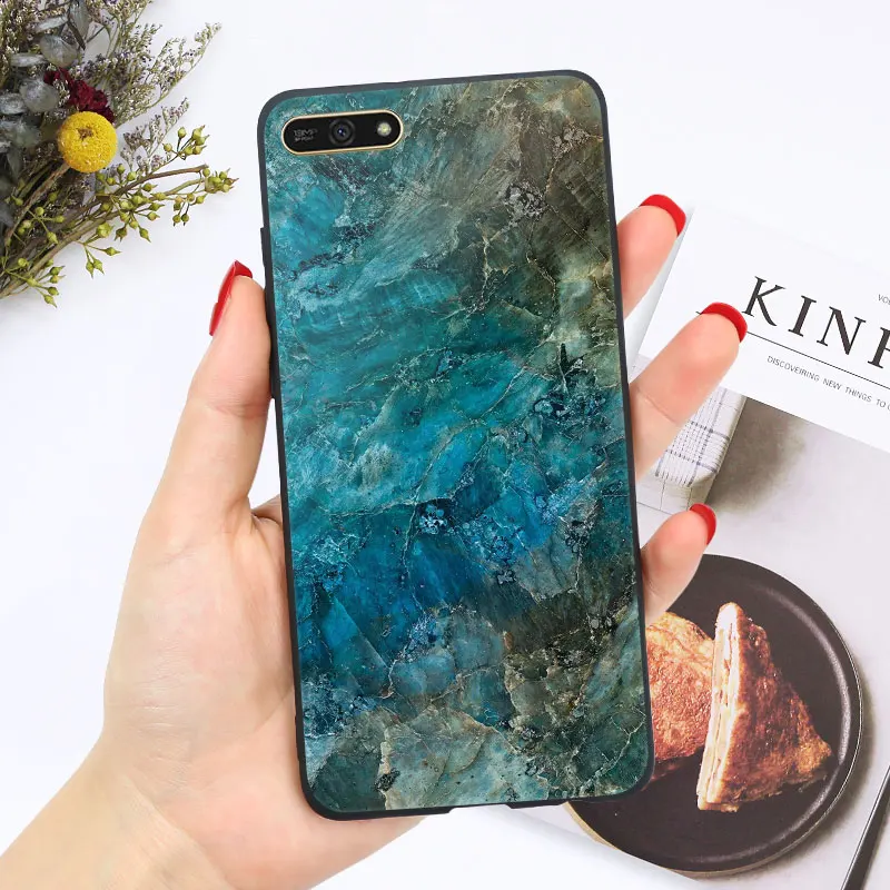 oo26 Яркий чехол huawei Y5 Y5 Y6 Prime Lite Y6 67 чехол Глянцевая задняя крышка для телефона Y5 чехол s - Цвет: oo26