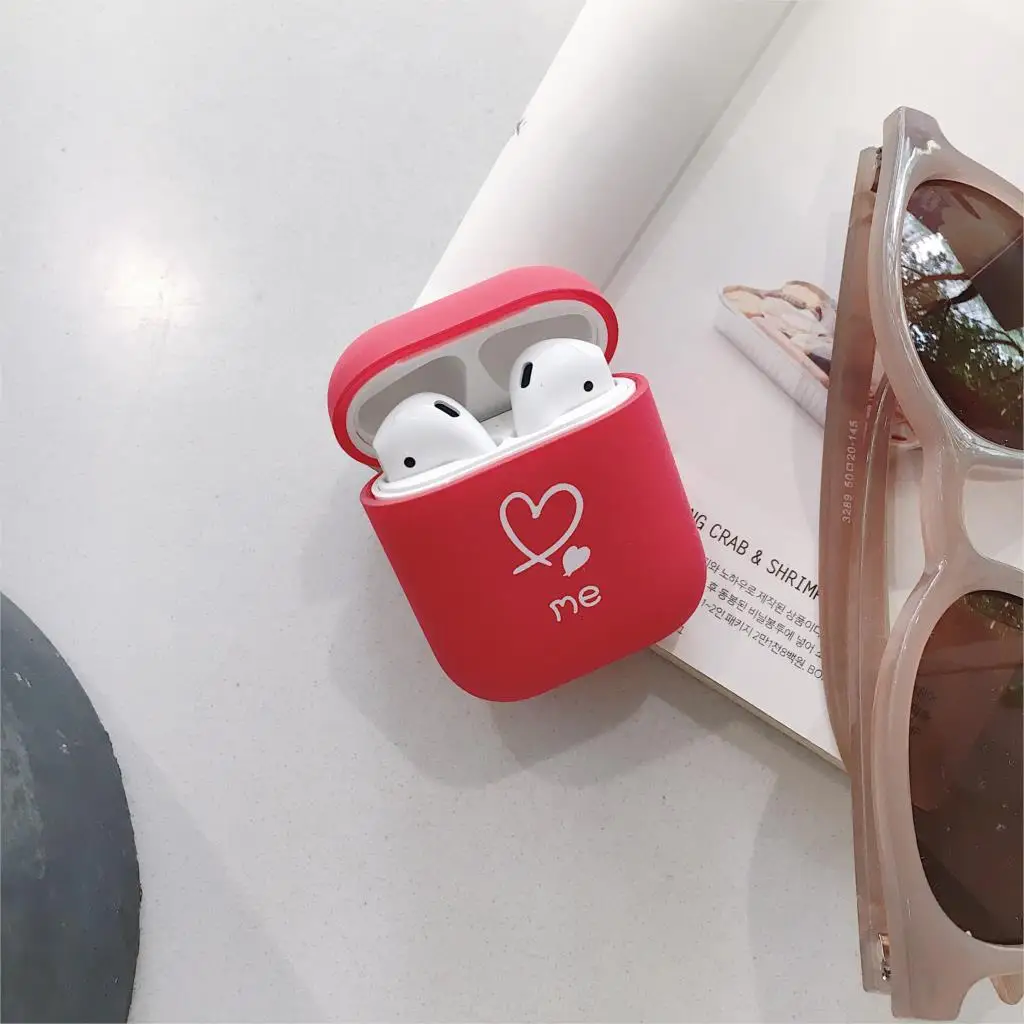 02 Чехол для наушников с милыми мультяшками чехол для Apple AirPods 1 2 чехла Air Pods матовая кожа матовый Жесткий ПК аниме пикачуэ протектор Аксессуары - Цвет: 02