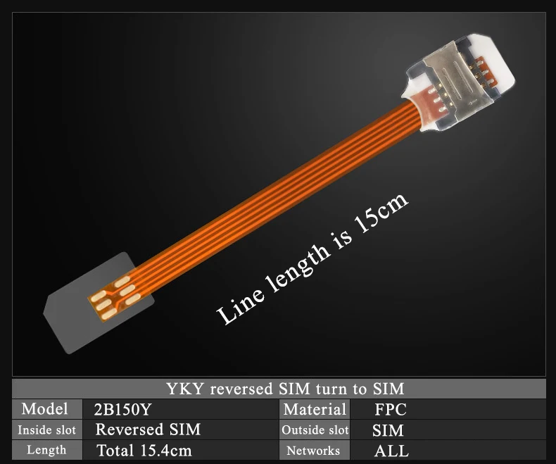 Для старых телефонов Android SIM-карта реверсивное Расширение адаптер шнура