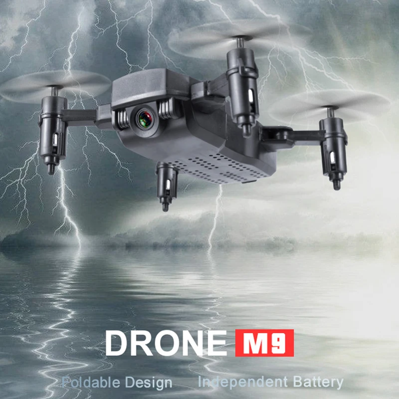 Супер Мини Дрон камера HD 1080P Wifi FPV складной высоты держать 3D ролл RC вертолет селфи