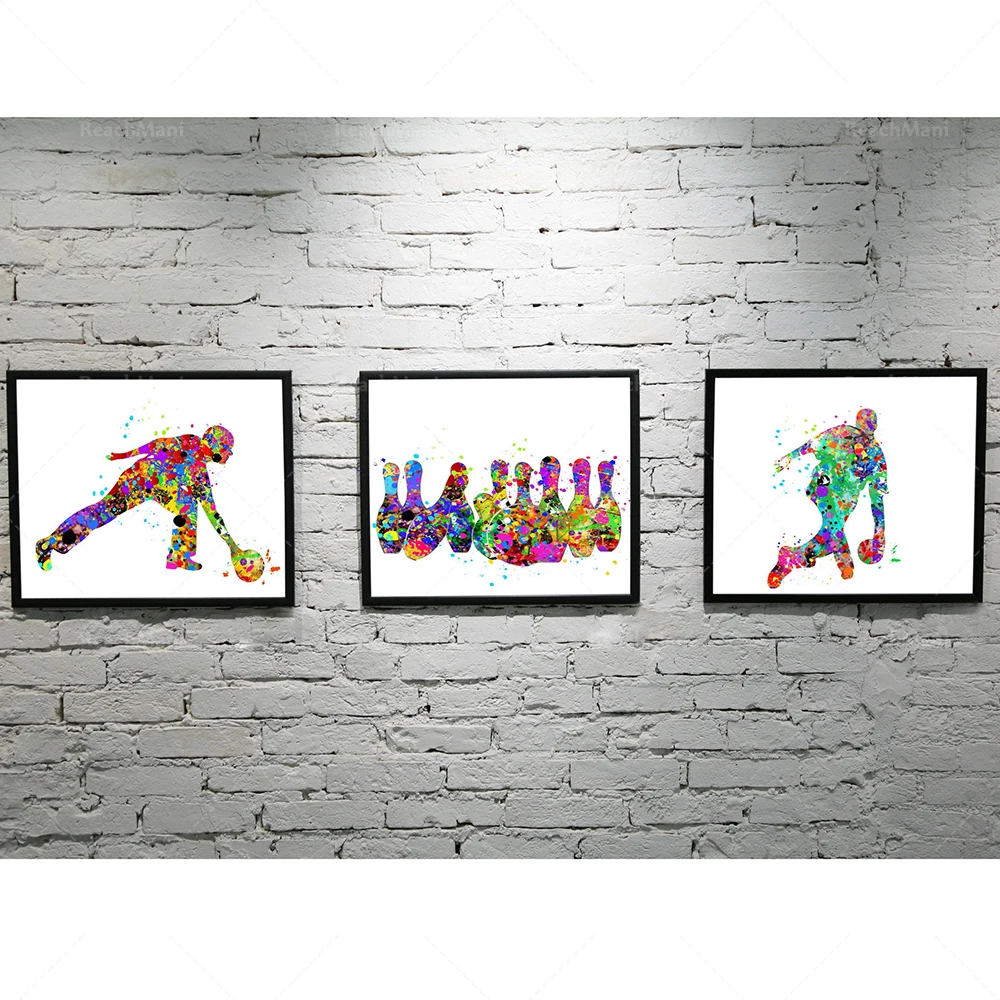 

Bowling printing, men's bowling prints, bowling game room art posters, men's cave art, bowling pin printing gifts