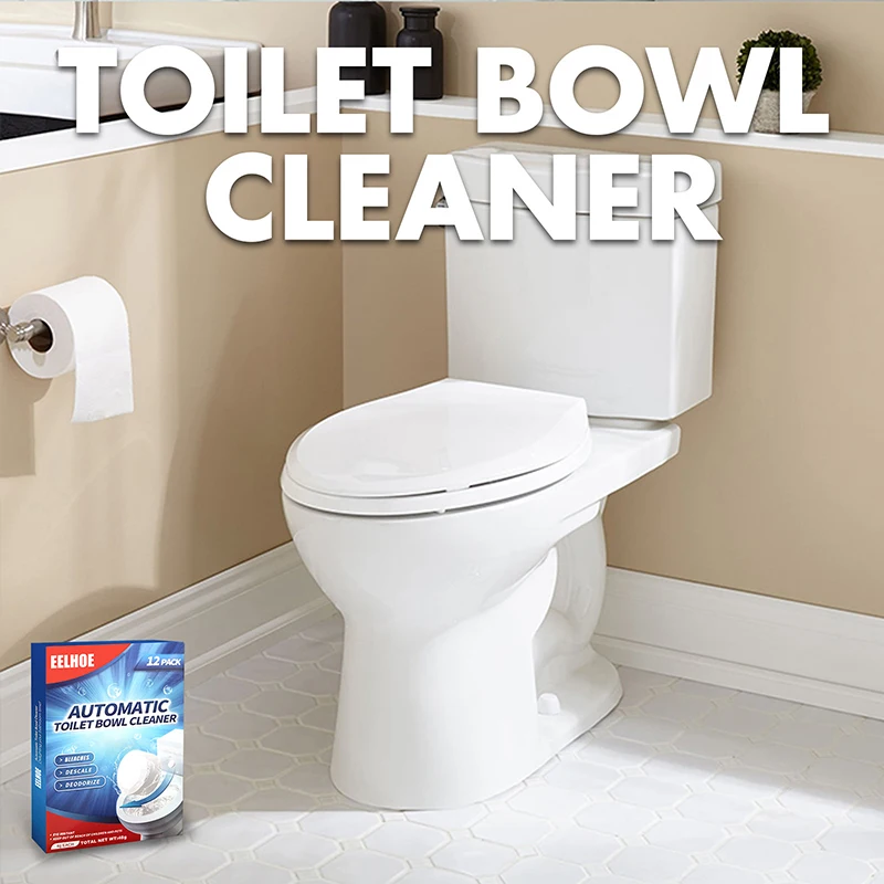 12 шт. шипучие таблетки для очистки туалета|Для чистки унитаза| |