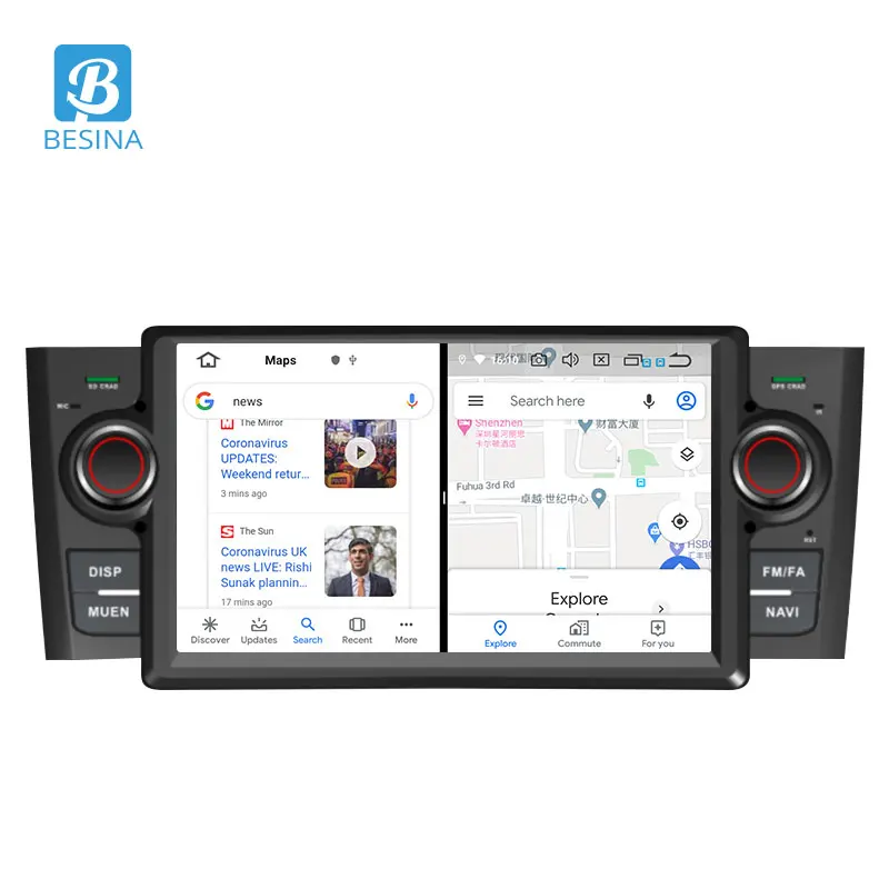 Besina Android 10 автомобильный мультимедийный плеер для Fiat Ducato 2009 2010 2011 2012 2013 2014 2015 Citroen
