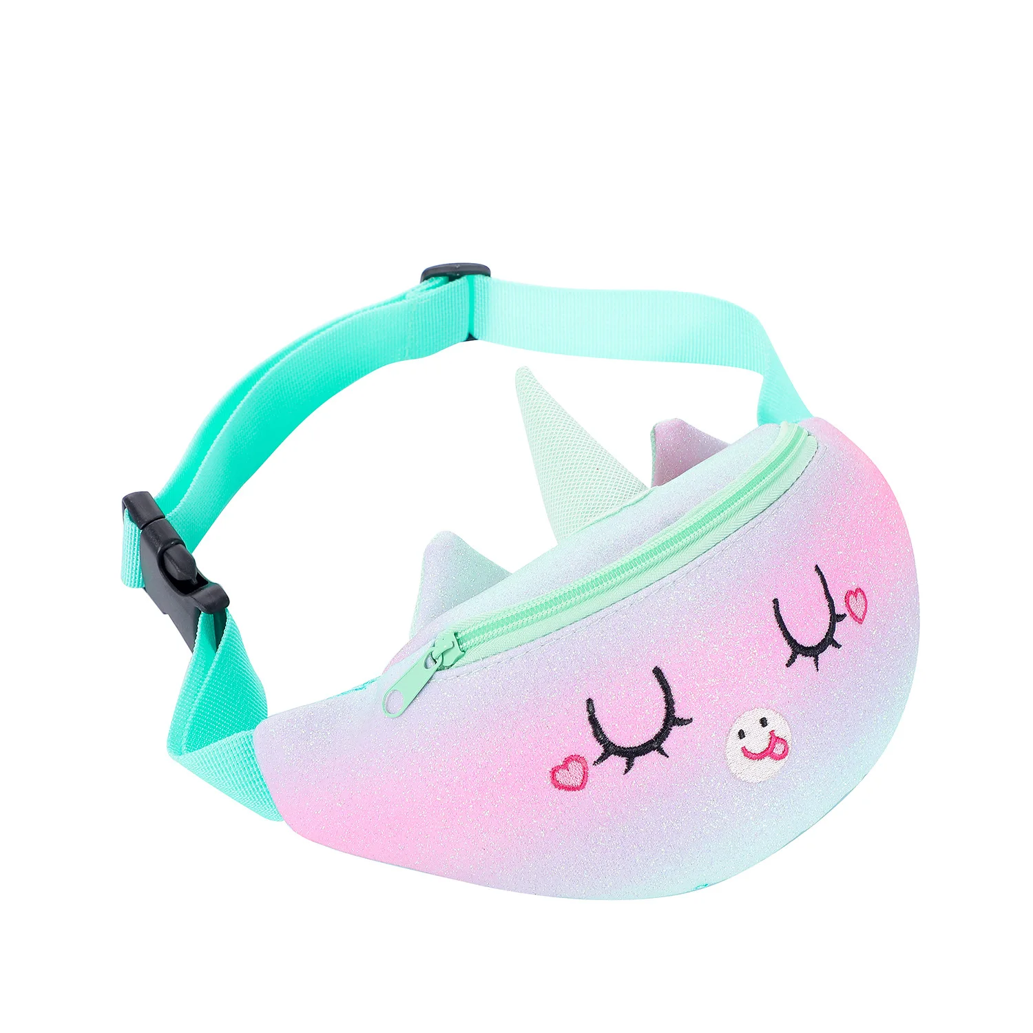 Children's Wallet 2020 New Fashion Unicorn Fanny Pack Plush Toys Little Girl Chest Bags Cute Belt Bag Phone Pocket Coin Purse