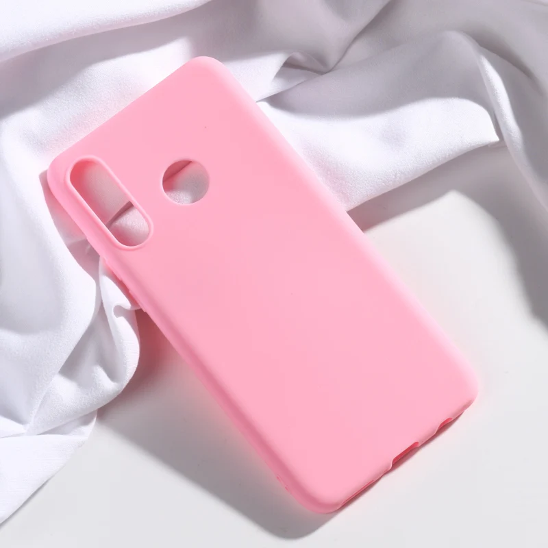 Rose Pink P Smart чехол s конфеты Крышка для huawei P30 P20 Pro P10 P9 P8 Lite чехол для huawei Y9 Y7 Pro Y6 Prime Nova 3i 3 - Цвет: Rose Pink