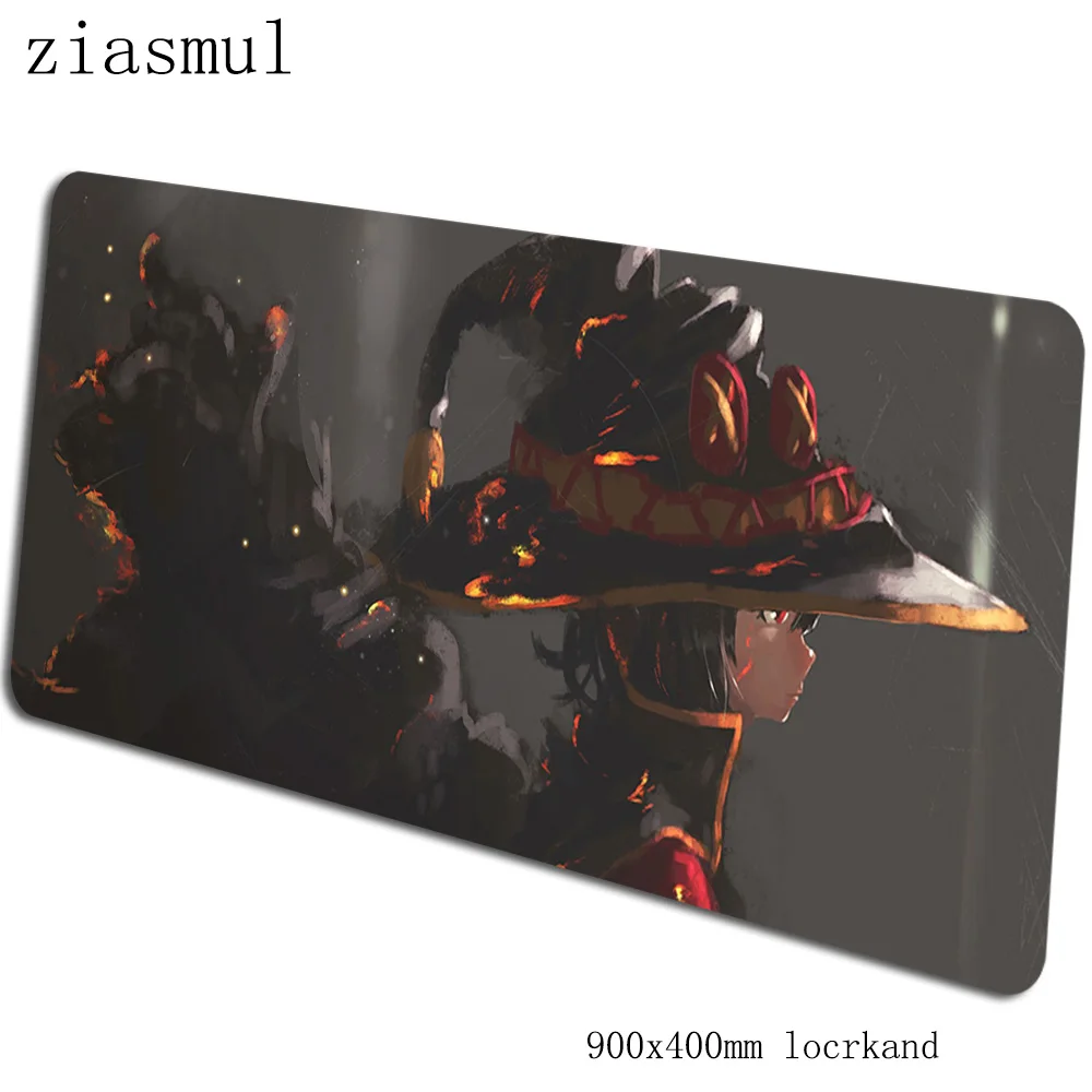 Megumin коврик для мыши толстый компьютерный геймерский коврик для мыши 900x400x3 мм большой коврик для мыши в стиле аниме эргономичный гаджет офисный стол коврики - Цвет: design 3