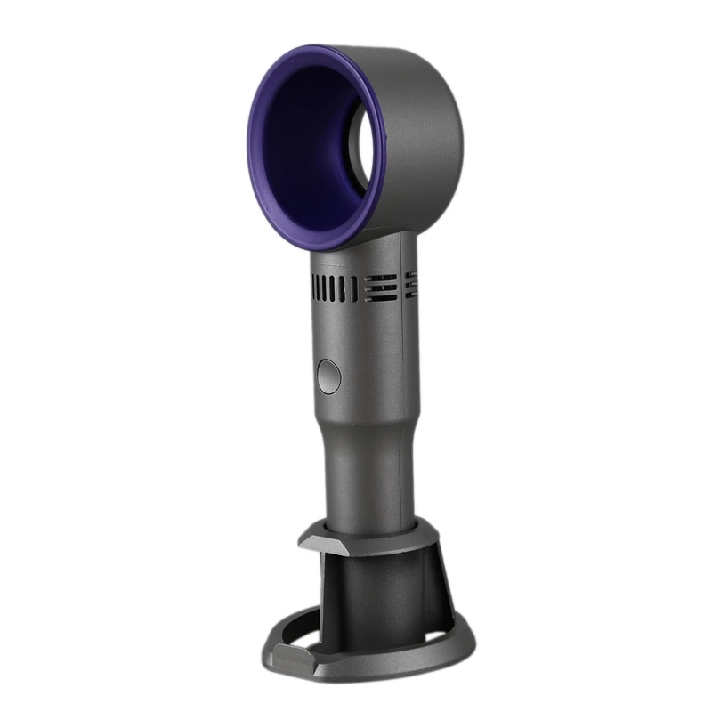 USB перезаряжаемый портативный вентилятор Ручной мини кулер без листьев Удобный с