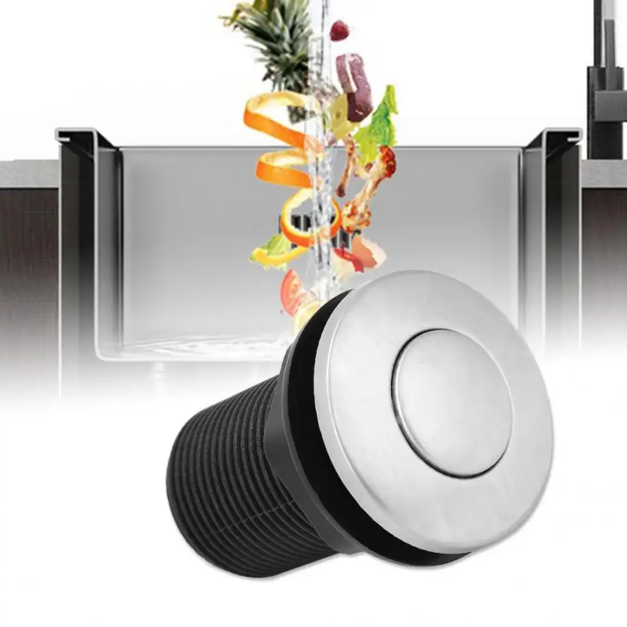 Металлический кнопочный переключатель автоматический для мусора и лома 32 мм с