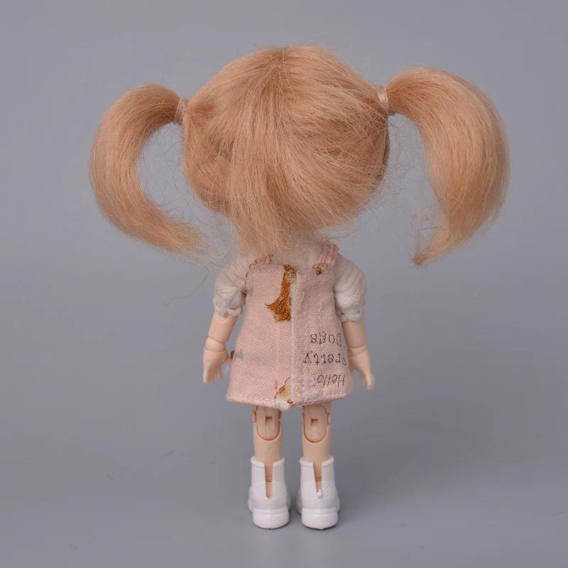 Новое поступление 1 шт. милые волосы для шарнирных кукол парики из 1/8 мохера с 2