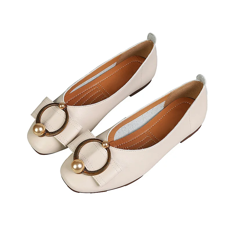 Весенняя обувь 2020 года Женская на плоской подошве Модные дизайнерские