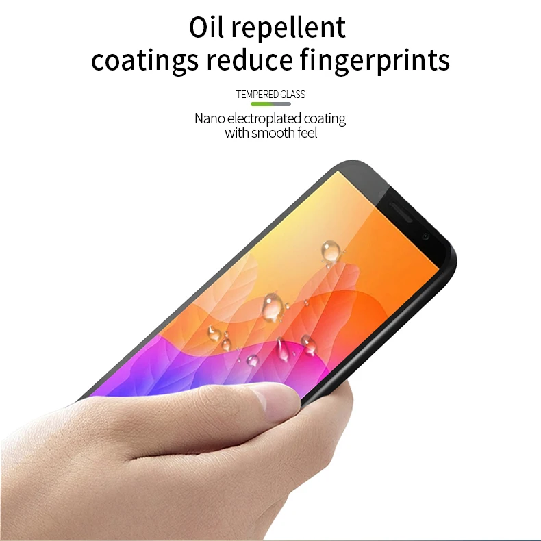 

MOFi For Huawei Y5P Glass Tempered For Huawei Y5P Screen Protector Film Full Cover Tempered Glass