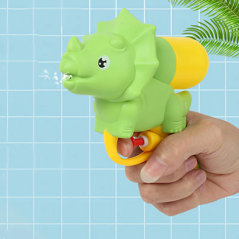 

Plastic Water Spray Gun Toys Cute Animal Dinosaur Water Gun Summer Toy Cartoon Mini Press Water Pistols For Kids Adults Pool Toy