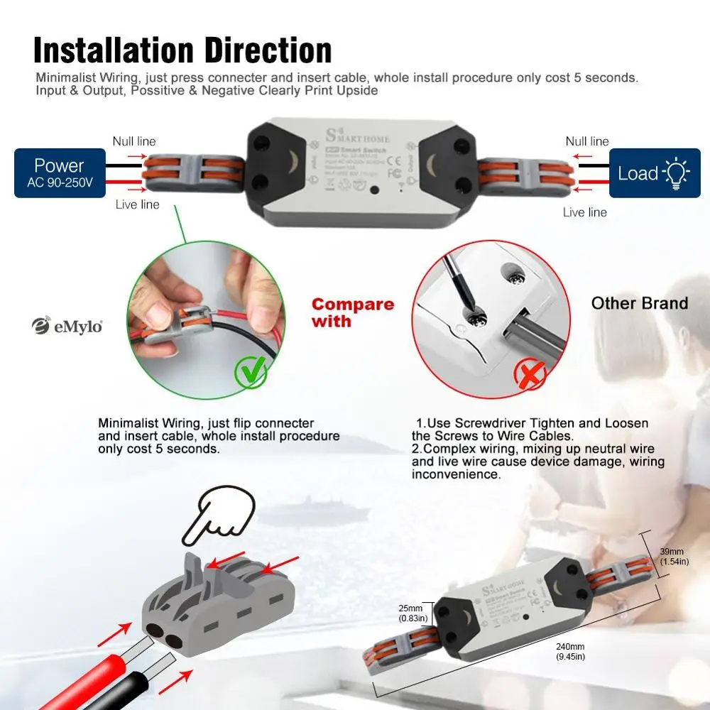 Умный Wi Fi релейный выключатель suolр беспроводной модуль дистанционного