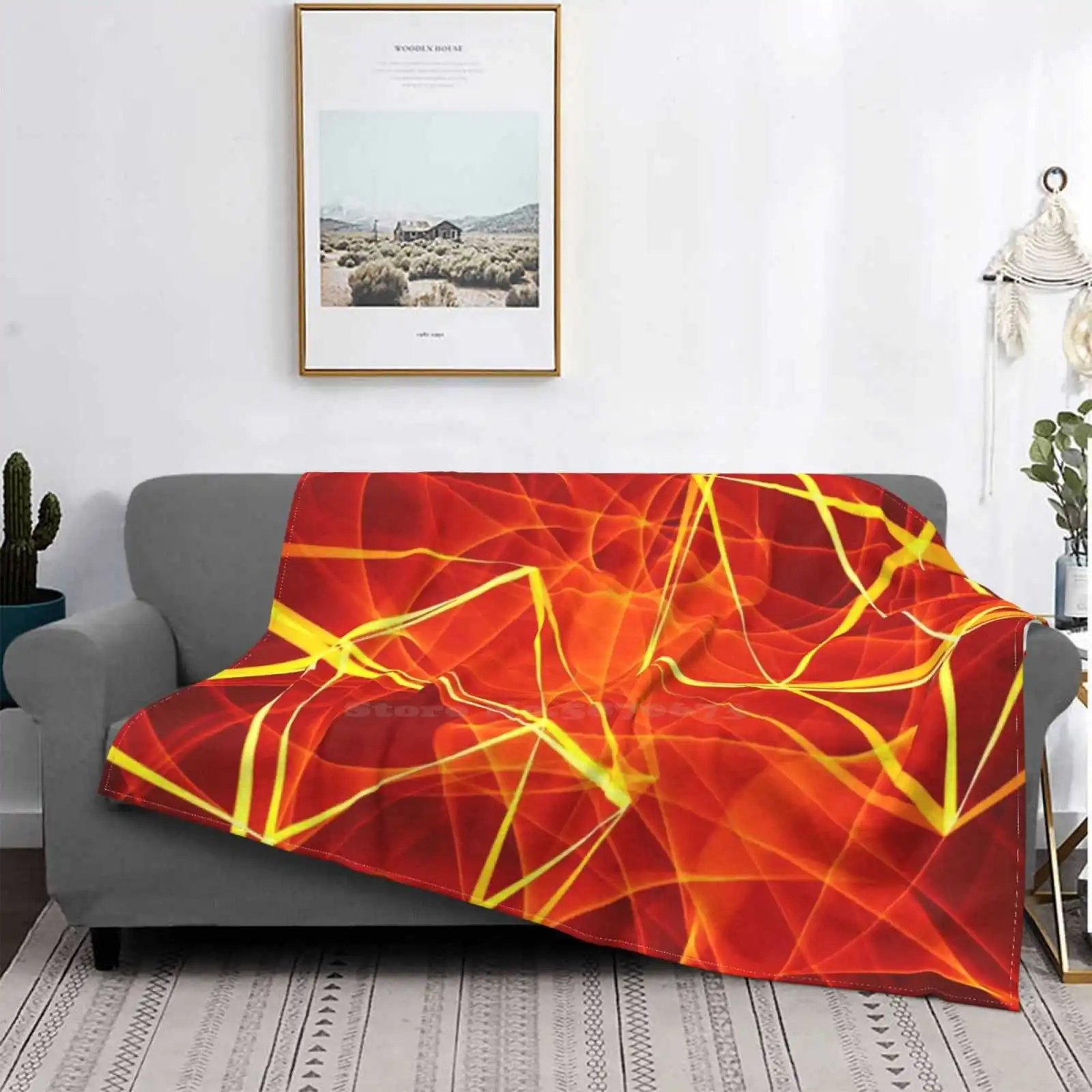 

Теплые супертеплые мягкие одеяла с перекручивающимися краями, накидка на диван/кровать/Дорожный светильник с кромкой для сияния, отслежива...