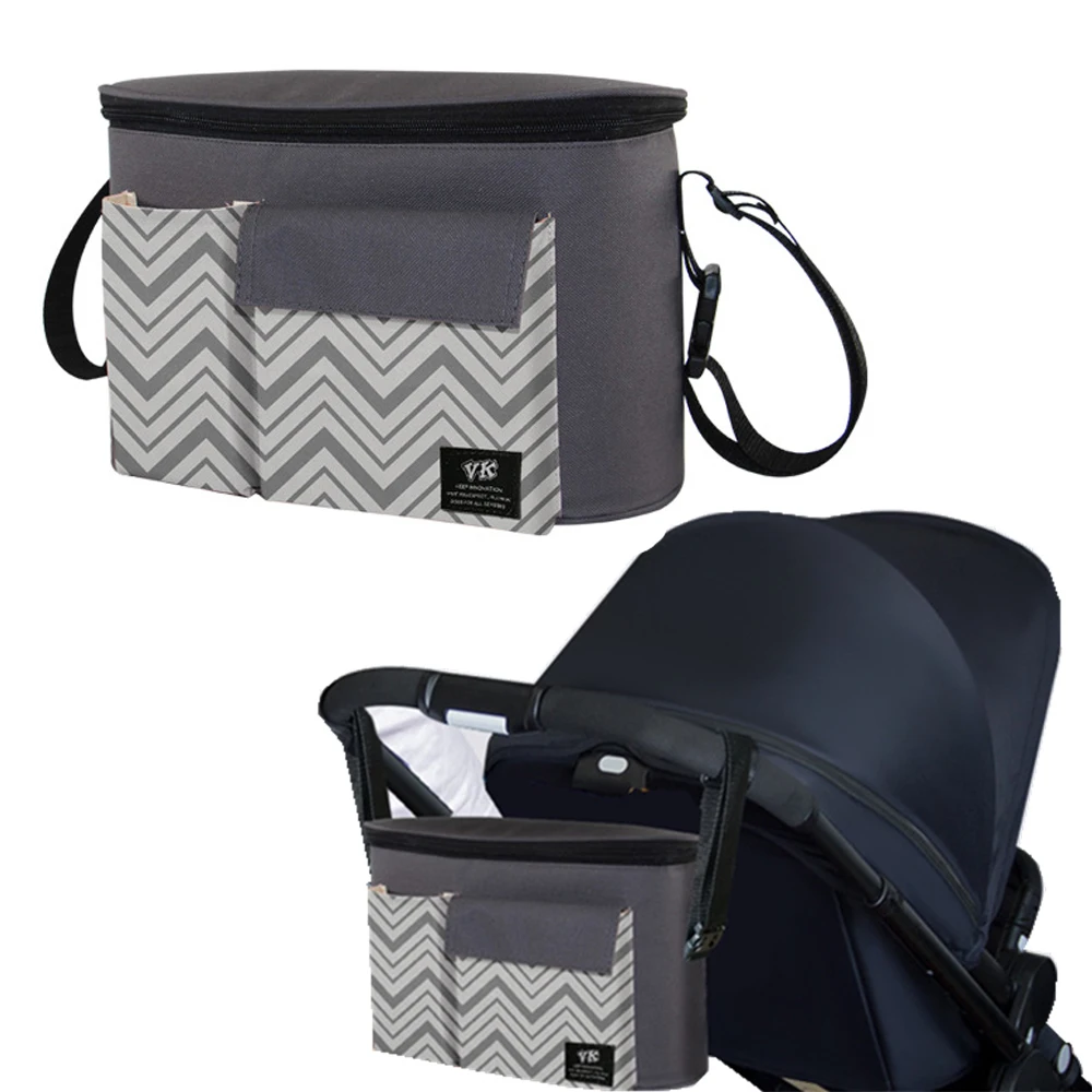 Модная детская коляска OrganizerBag висячая сумка для подгузников с подстаканниками