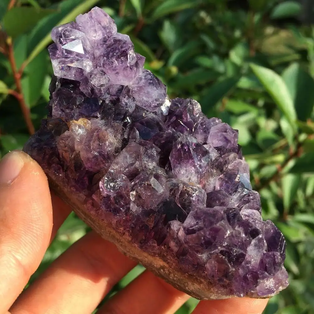 190 200 г натуральный аметист мечты кварцевый кристалл кластер с лечебным действием