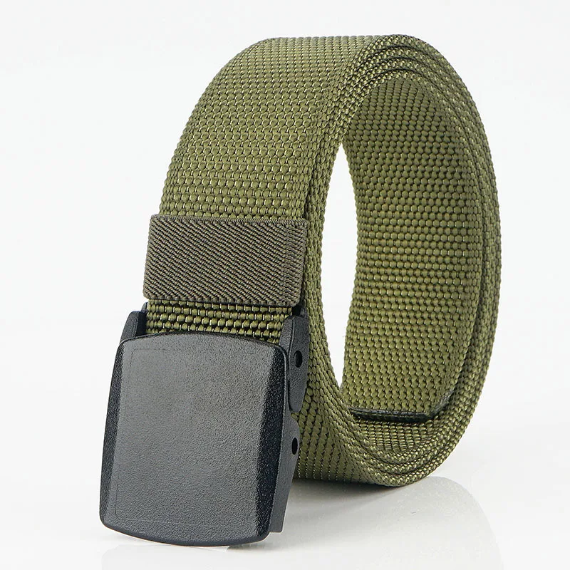 Сверхмощный нейлоновый ремень для мужчин легкий Быстросохнущий с гладкой