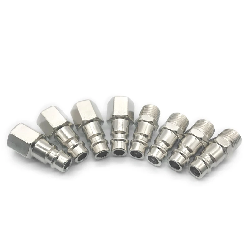 

10 Pcs Air Coupler Connector DE Specification Fast Plug Kit Quick Connect Air