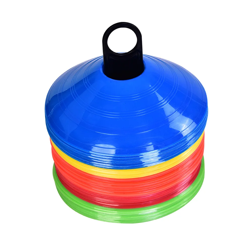 Новинка 60 шт./компл. роликовые конусы для катания на скейтборде Mark Cup футбольные