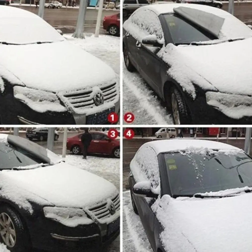 Автомобильный защитный козырек от льда пыли окна лобового стекла защитная