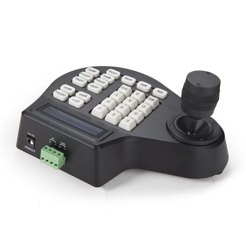 Mini 3D Coaxial CCTV Keyboard Controller LCD 1.5km Joystick RS485 PTZ Speed Dome Camera Bracket For Pelco SAMSUNG AD PANASONIC P |