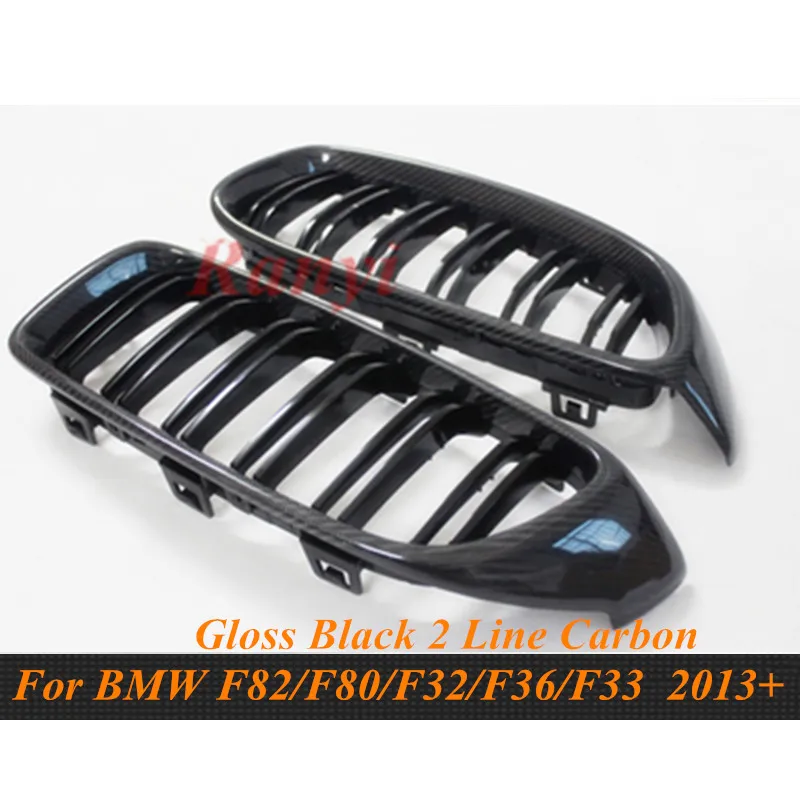 Передняя решетка радиатора M4 Gloss/матовый черный ABS для BMW 4 серии F32 F33 F36 F82 F83 F80 M3 420d
