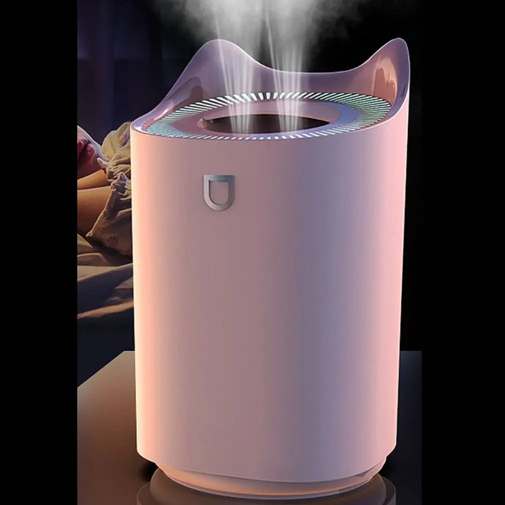 Для дома увлажнитель воздуха 3L двойная насадка с выпуском холодного