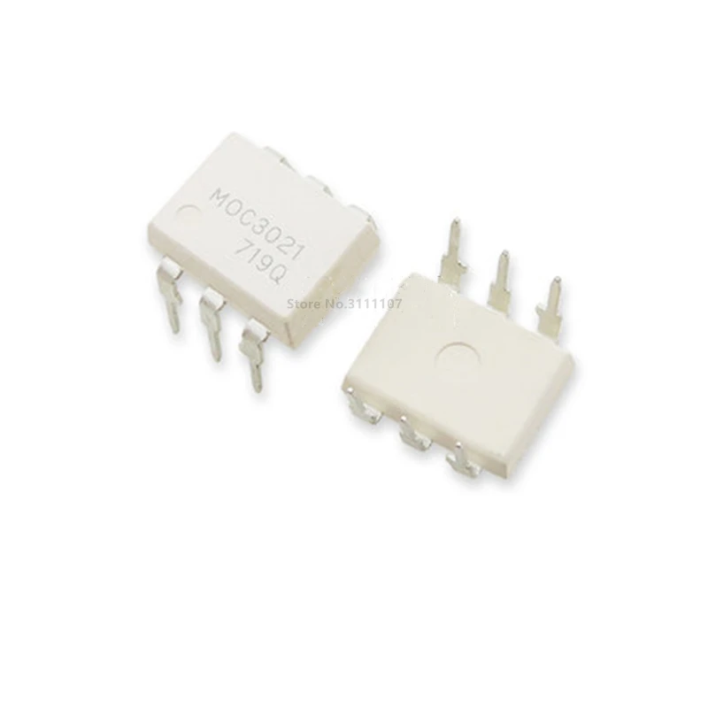 10PCS/LOT MOC3021 DIP6 3021 DIP Optocoupler Isolator New dip-6 SIP-6
