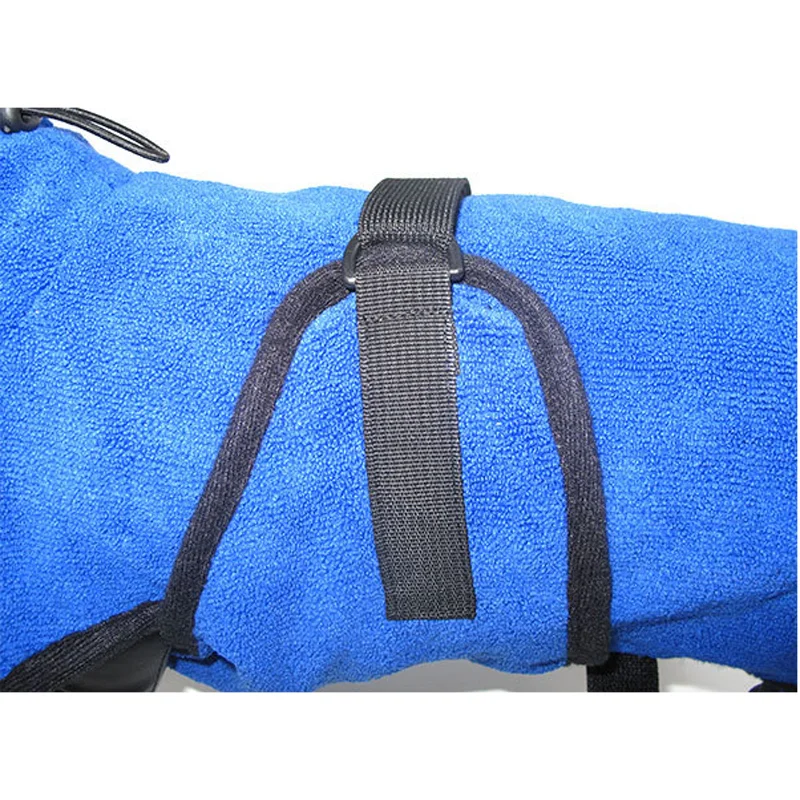 Халат для собак теплая одежда супер впитывающее сушильное полотенце золотого