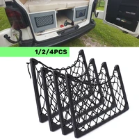 large elastic net storage organizer cargo mesh nets magazine holder rack car caravan motorhome boat camping vehicle accessories